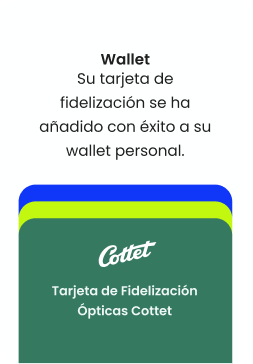 Tu tarjeta se ha añadido correctamente.